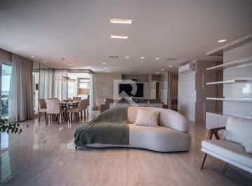 Apartamento · 266m² · 3 Quartos · 3 Vagas · Apartamento Mobiliado em Cond Clube com Vista Livre, Andar Alto, Face Norte e 3 suítes, 3 vagas à ve