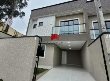 Casa · 97m² · 3 Quartos · 2 Vagas · Sobrado com 97m² 3 quartos, à venda, no bairro Alto Boqueirão em Curitiba