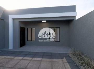 Casa · 65m² · 3 Quartos · 2 Vagas · Casa na Planta com 3 Quartos à Venda no Florais do Paraná – Cascavel