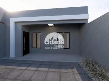 Casa · 60m² · 2 Quartos · 2 Vagas · Casa com 2 Quartos à Venda no Florais do Paraná – Cascavel