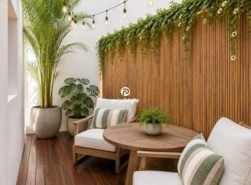 1ª ÁREA EXTERNA · Garden à venda na quadra da Praia de Ipanema! Duas áreas externas e 3 quartos! 