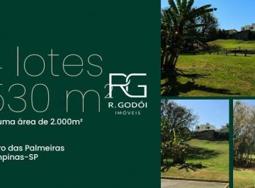 Terreno · 530m² · Palmeiras da Hípica - Terreno em Condomínio em Bairro das Palmeiras, Campinas/SP