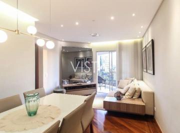 Apartamento · 64m² · 2 Quartos · 1 Vaga · Edifício Villaggio Di Milano - Apartamento Tatuapé - 64 metros - mobiliado