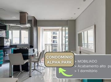 a83eb0d564b05ef275841fb2fac9265ae9dfc589 · Apartamento com 1 dormitório para alugar, 50 m² por R$ 6.324/mês - Sítio Tamboré Alphaville - Baruer