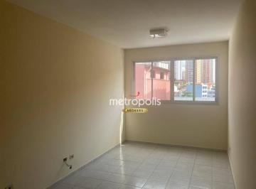 Sala · Apartamento com 1 dormitório para alugar, 60 m² por R$ 2.223,31/mês - Santa Maria - São Caetano do S