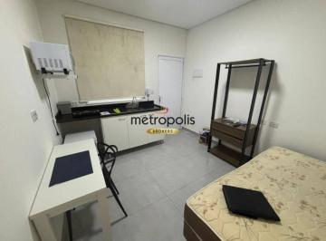 Studio · Studio com 1 dormitório para alugar, 14 m² por R$ 1.476,30/mês - Santo Antônio - São Caetano do Sul/