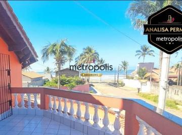 Vista · Sobrado com 3 dormitórios à venda, 146 m² por R$ 744.000,00 - Flórida Mirim - Mongaguá/SP