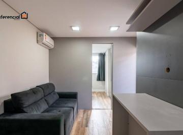 8018065a3c04d732ac90ffaaba52abea2c13c92a · Apartamento com 1 dormitório para alugar, 37 m² por R$ 2.542/mês - Alto da Rua XV - Curitiba/PR