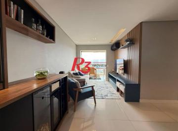 3db6963ace863ad6f858effc8905c634c9c9c6af · Apartamento com 2 dormitórios à venda, 66 m² por R$ 745.000,00 - Macuco - Santos/SP