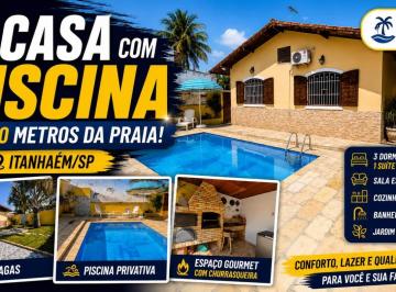 202607101120352458.png · Casa à Venda a 300m da Praia com Piscina em Itanhaém