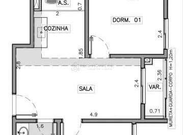 Imagem 1 · Apartamento para venda em São Cristóvão, Rio de Janeiro