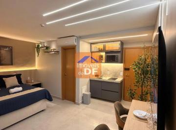 Apartamento de 1 quarto, Guará · PARK SUL- FLAT ALTO PADRÃO- MOBILIADO E REFORMADO