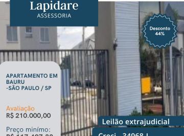 Apartamento de 1 quarto, Bauru · Apartamento de leilão - Bauru/SP