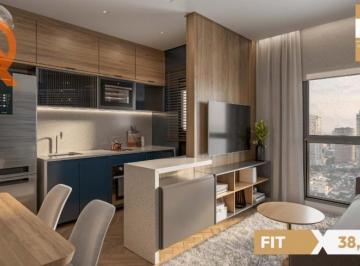 Apartamento · 39m² · 1 Quarto · 1 Vaga · Flat para venda em Cambuí de 38.68m² com 1 Quarto, 1 Suite e 1 Garagem