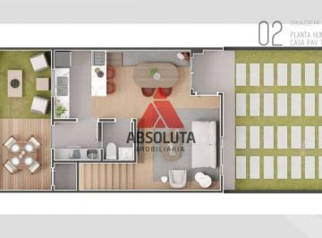 Casa · 82m² · 2 Quartos · 2 Vagas · Casa de Condomínio para venda em Jardim Mirandola de 82.00m² com 2 Quartos, 2 Suites e 2 Garagens