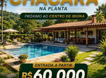 Terreno , Ibiúna · Projeto contempla terreno + construção de aproximadamente 100 m²