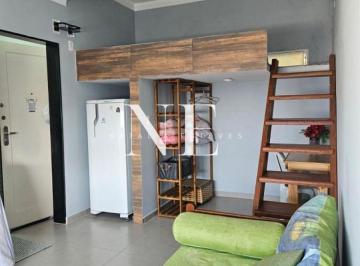 Apartamento de 1 quarto, São Vicente · Kitnet a Beira Mar