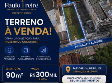 Terreno , Belém · Terreno na Passagem Almeida - Com entrada Pela Alcindo Cacela