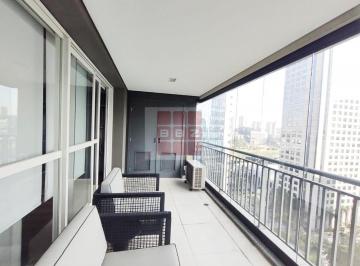 Foto 01 · Apartamento para locação em São Paulo-SP, Cidade Monções - 1 suíte, 2 salas, 2 b