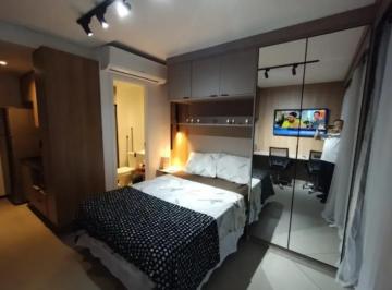 Foto 01 · Studio moderno para venda ou locação na Consolação, São Paulo-SP: 1 quarto, 1 banheiro, 25m² de área