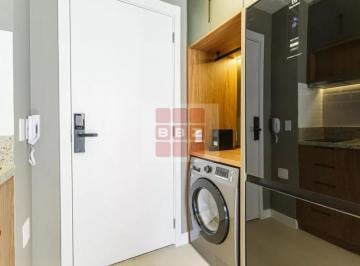 Foto 01 · Studio para locação na Vila Olímpia, São Paulo-SP: Moderna residência com 1 quarto, 1 banheiro e 25m
