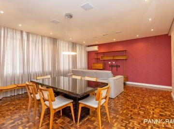Sala · Apartamento mobiliado com 3 quartos e suíte no Batel