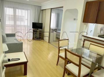 Apartamento · 47m² · 1 Quarto · 1 Vaga · Central Park, flat disponível para locação com 47m², 1 dormitório e 1 vaga de garagem.