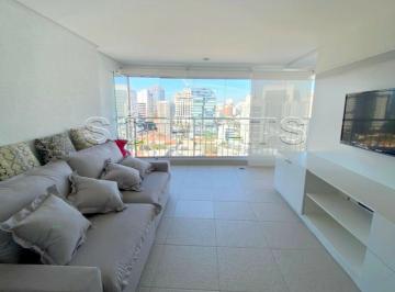 Apartamento · 80m² · 2 Quartos · 2 Vagas · Flat para locação de luxo com 2x dorms na Juscelino Kubitschek próx ao Shopping Iguatemi Jk.