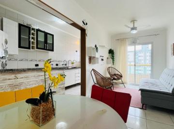 Apartamento · 55m² · 1 Quarto · 1 Vaga · Apartamento em Vila Tupi, Praia Grande/SP de 55m² 1 quartos para locação R$ 2.600,00/mes