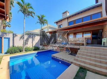 Casa · 418m² · 4 Quartos · 4 Vagas · Sobrado à venda e para alugar em Campinas, Alphaville Dom Pedro, com 4 suítes, com 418 m²