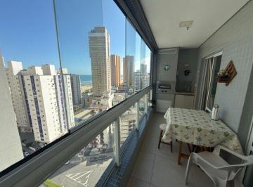 Foto 1 · Apartamento 1 quarto com vista mar e varanda gourmet no Boqueirão, Praia Grande/SP