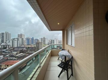 Foto 1 · Apartamento 1 quarto com churrasqueira e varanda gourmet na Guilhermina, Praia Grande/SP