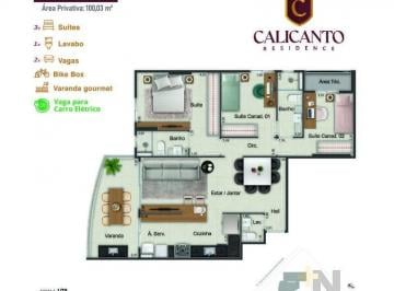 Apartamento · 91m² · 3 Quartos · 2 Vagas · Apartamento em Campo Grande, Cariacica/ES de 91m² 3 quartos à venda por R$ 807.130,00