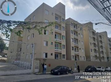 Apartamento · 50m² · 2 Quartos · 1 Vaga · Apartamento com 2 dorm à venda, 50 m² por R$ 123.300,35 - Jardim Estrela - Mauá/SP