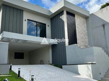 Casa · 224m² · 3 Quartos · 2 Vagas · Casa em Jardim Carvalho, Ponta Grossa/PR de 224m² 3 quartos à venda por R$ 1.390.000,00