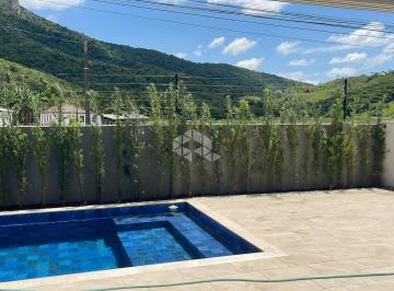 Casa · 689m² · 4 Quartos · 2 Vagas · Casa à Venda no Condomínio Reserva da Pedra, Pedra Branca, Palhoça SC - 4 Suítes e Piscina.
