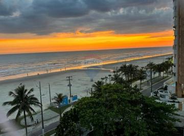 Apartamento · 63m² · 2 Quartos · 1 Vaga · Apartamento em Praia Grande com Vista lateral para o Mar