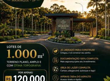 Terreno , Mairinque · Terrenos com entrada facilitada e parcelas acessíveis