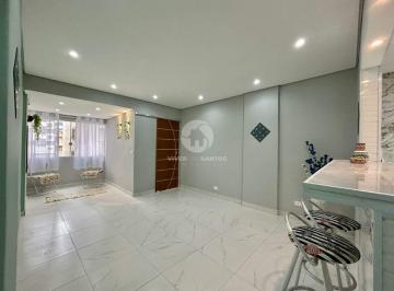 Apartamento · 32m² · 1 Quarto · 1 Vaga · Sala Living Reformada, Quadra da Praia e Possibilidade de 1 Dormitório na Ponta da Praia - Santos SP