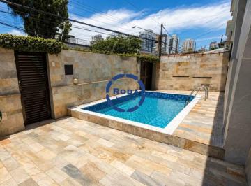 Casa · 185m² · 3 Quartos · 2 Vagas · SOBRADO AMPLO COM PISCINA E CHURRASQUEIRA NO EMBARÉ – 3 DORMITÓRIOS, 1 SUÍTE E 2 VAGAS