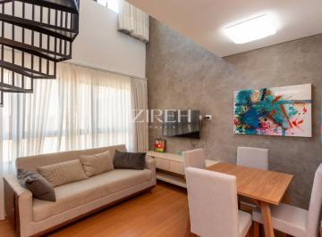 Apartamento · 45m² · 1 Quarto · RISE URBAN HABITAT | APARTAMENTO DUPLEX MOBILIADO À VENDA NO ÁGUA VERDE
