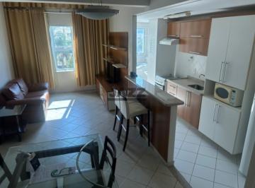 Apartamento · 56m² · 1 Quarto · 1 Vaga · Locação: Flat Mobiliado - 56 m² - Edifício City Hall (Jardim Aquarius)