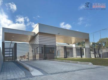 fachada de entrada · Casa Térrea em Condomínio, 3 quartos (1suíte + emi), 143 m², à venda no Santa Felicidade - Curitiba