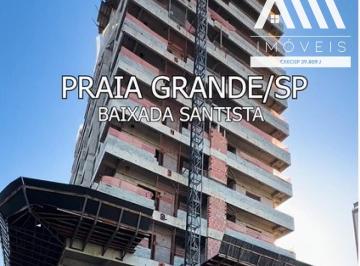 Apartamento · 72m² · 2 Quartos · 1 Vaga · Apartamento/lançamento: 2 dormitórtios sacada gourmet com 71,80 M² em Praia Grande, Vila Guilhermina