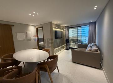 Apartamento · 78m² · 2 Quartos · 1 Vaga · ALUGUEL PÉ NA ÁREIA COM EXTRUTURA DE RESORT 605B