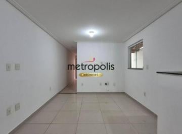 Sala  · Apartamento Garden com 3 dormitórios à venda, 74 m² por R$ 380.000,00 - Utinga - Santo André/SP