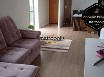 7394cf103e9051fc15f115e256d8b46efc59da79 · Apartamento com 3 dormitórios à venda, 142 m² por R$ 575.000,00 - Vila Bocaina - Mauá/SP