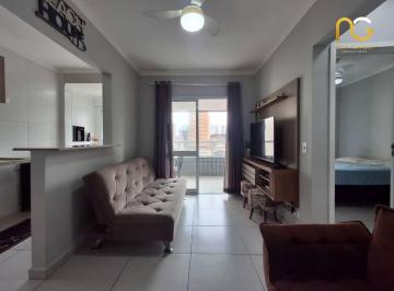 5786adb008426b4e2c95da145bb7ee841b610d1a · Apartamento com 1 dormitório à venda, 48 m² por R$ 380.000,00 - Vila Guilhermina - Praia Grande/SP