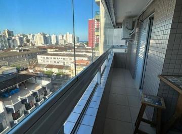 Apartamento · 55m² · 2 Quartos · 1 Vaga · Apartamento com 2 Dormitórios, Cozinha Planejada e Piscina na Cobertura - Ocian, Praia Grande/SP