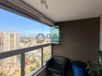 Foto 01 · Apto à venda em Sorocaba-SP, bairro Alem Ponte: 2 quartos, 1 suíte, 2 salas, 2 banheiros, 1 vaga, 59